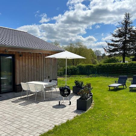Ferienhaus Auszeit Mit Sauna Schwarz Esterno foto