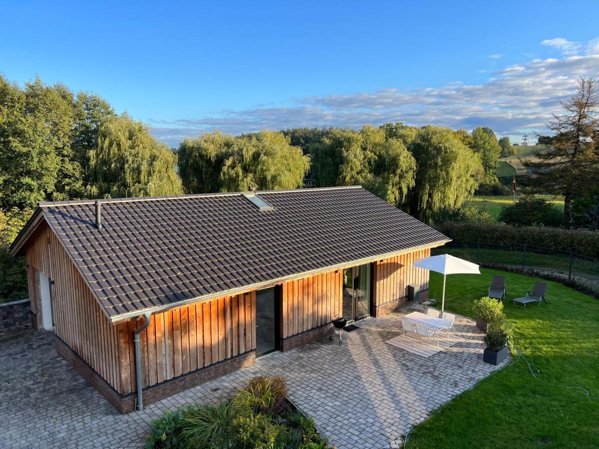 Ferienhaus Auszeit Mit Sauna Schwarz Esterno foto