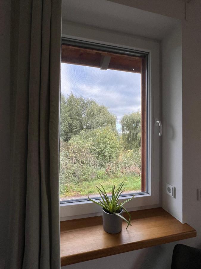 Ferienhaus Auszeit Mit Sauna Schwarz Esterno foto