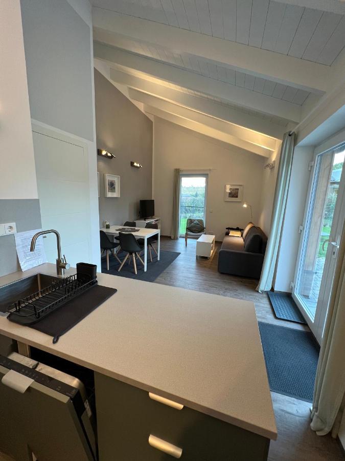 Ferienhaus Auszeit Mit Sauna Schwarz Esterno foto