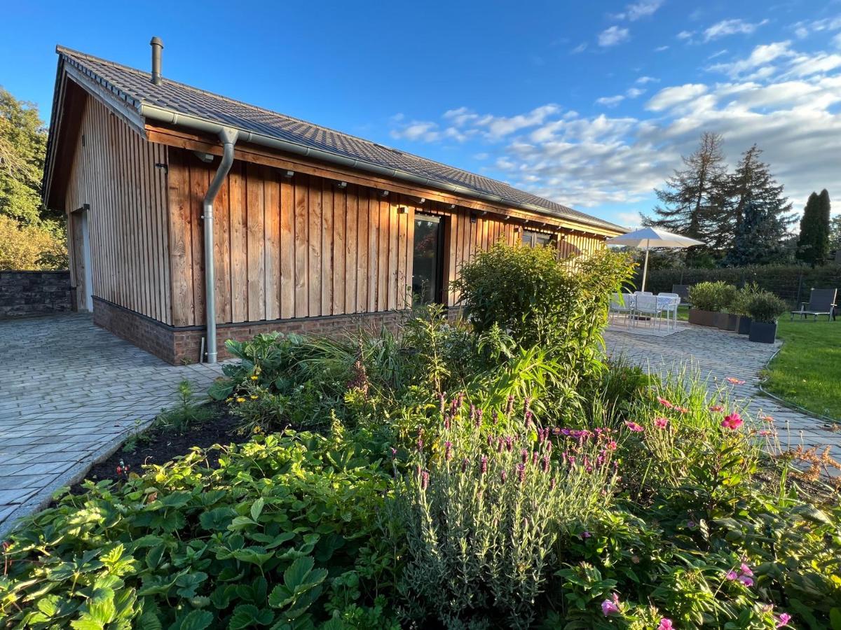 Ferienhaus Auszeit Mit Sauna Schwarz Esterno foto