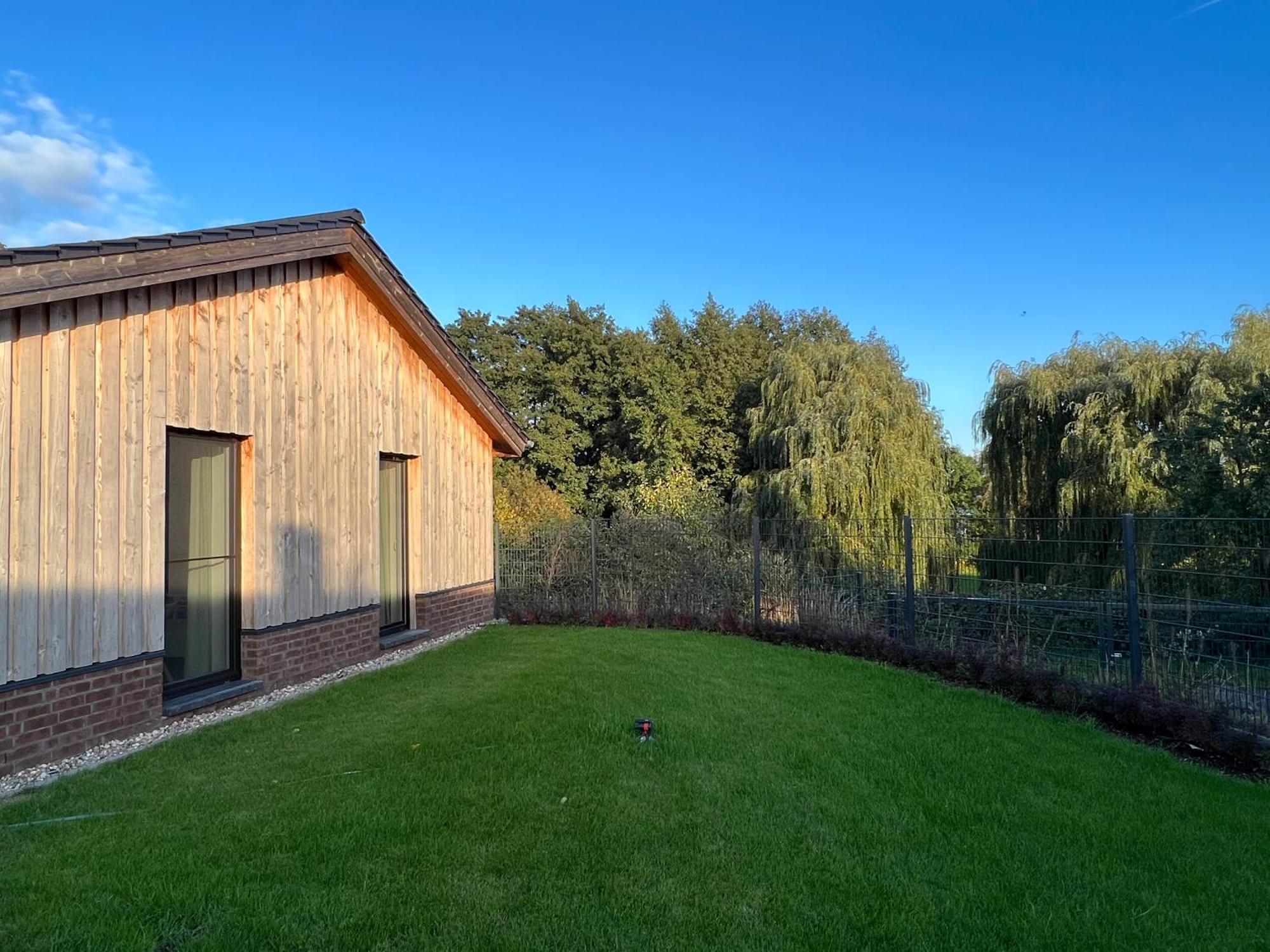 Ferienhaus Auszeit Mit Sauna Schwarz Esterno foto